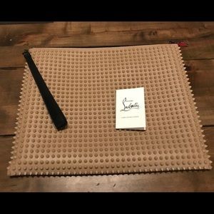 Christian Louboutin Peter Pouch “Tan Color”